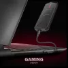 Axagon EEM2-GAM External USB-C 10Gbps metal box for M.2 NVMe & SATA SSD disks. Screwless
