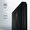 Axagon EEM2-UB2 External USB-C 10Gbps metal box for M.2 NVMe SSD disks. Black