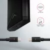Axagon EEM2-UB2 External USB-C 10Gbps metal box for M.2 NVMe SSD disks. Black