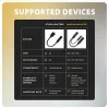 Axagon ADA-HCPD USB-C to 3.5mm jack - Hi-Res DAC audio adapter, 384kHz/32bit, PD 60W 3A