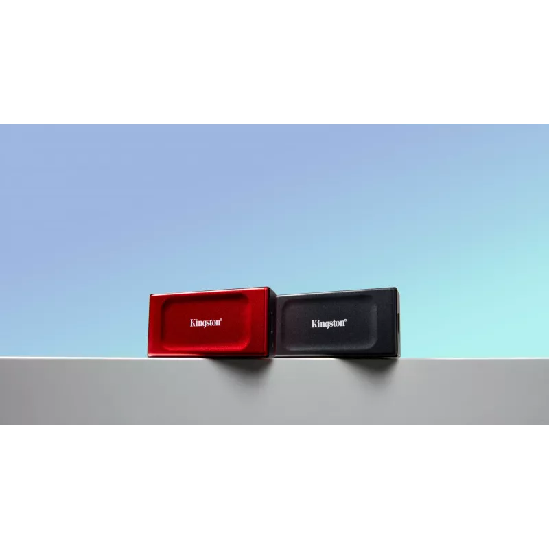 Kingston Technology 2TB XS1000 Red External USB 3.2 Gen 2 Portable Solid State Drive