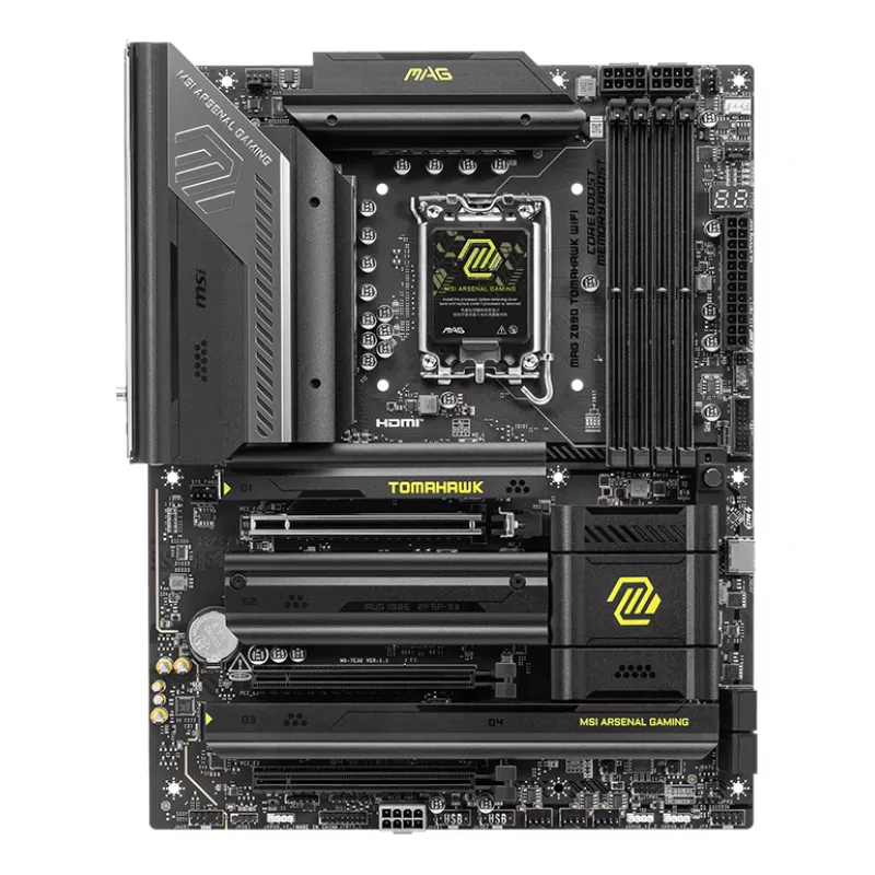 MSI MAG Z890 TOMAHAWK WIFI motherboard Intel Z890 LGA 1851 (Socket V1) ATX