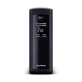 CyberPower VP1600ELCD uninterruptible power supply (UPS) Line-Interactive 1.6 kVA 960 W 5 AC outlet(s)