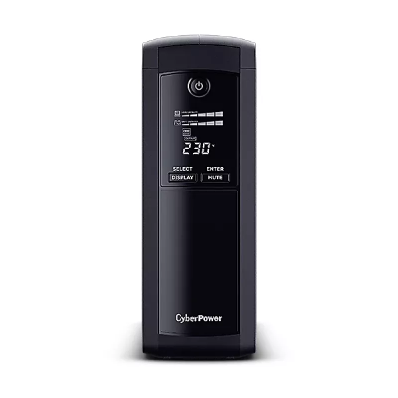 CyberPower VP1600ELCD uninterruptible power supply (UPS) Line-Interactive 1.6 kVA 960 W 5 AC outlet(s)