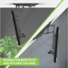 Techly Motorized Swivel Ceiling TV Mount Smart Home Integration for TVs from 32-70 inch