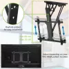 Techly Motorized Swivel Ceiling TV Mount Smart Home Integration for TVs from 32-70 inch
