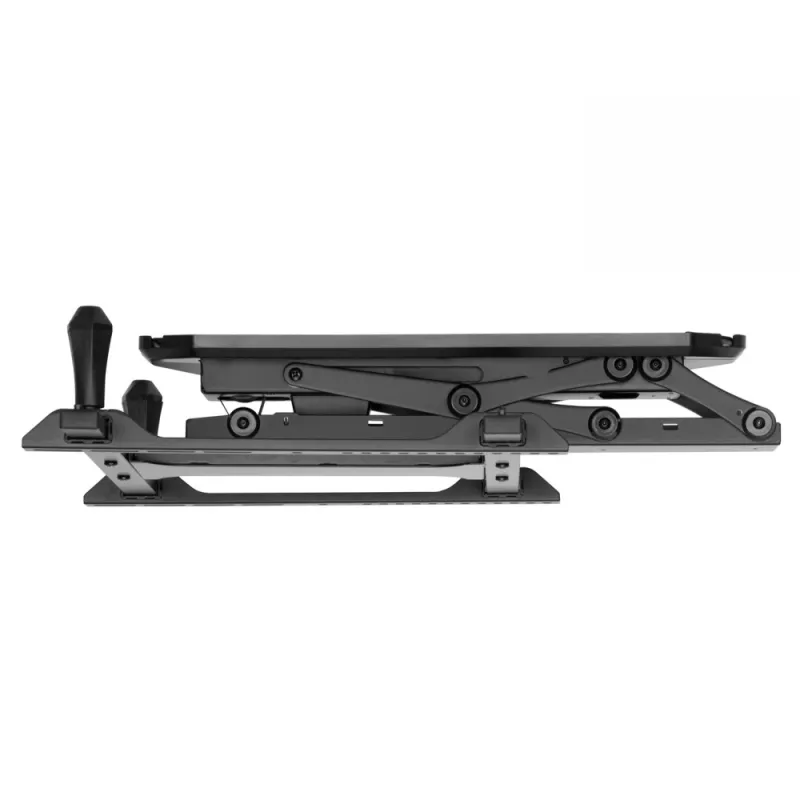 Techly Motorized Swivel Ceiling TV Mount Smart Home Integration for TVs from 32-70 inch