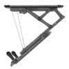 Techly Motorized Swivel Ceiling TV Mount Smart Home Integration for TVs from 32-70 inch
