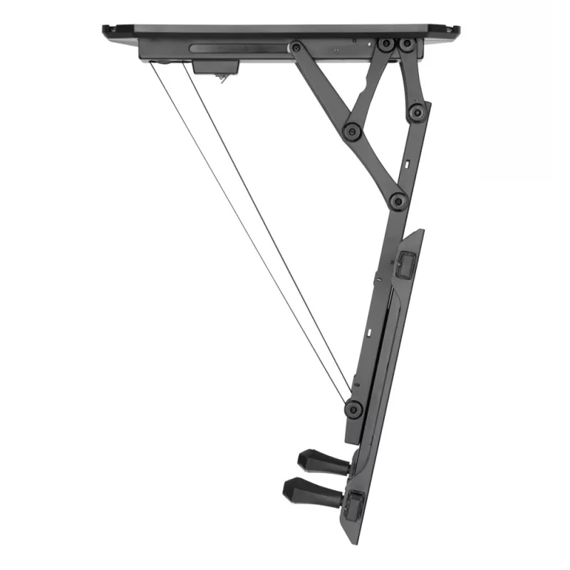 Techly Motorized Swivel Ceiling TV Mount Smart Home Integration for TVs from 32-70 inch