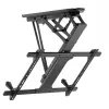 Techly Motorized Swivel Ceiling TV Mount Smart Home Integration for TVs from 32-70 inch