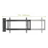 TV wall mount TECHLY 368697 for 32–75 inch screens, electric adjustment, max load 50 kg