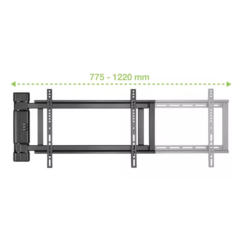TV wall mount TECHLY 368697 for 32–75 inch screens, electric adjustment, max load 50 kg