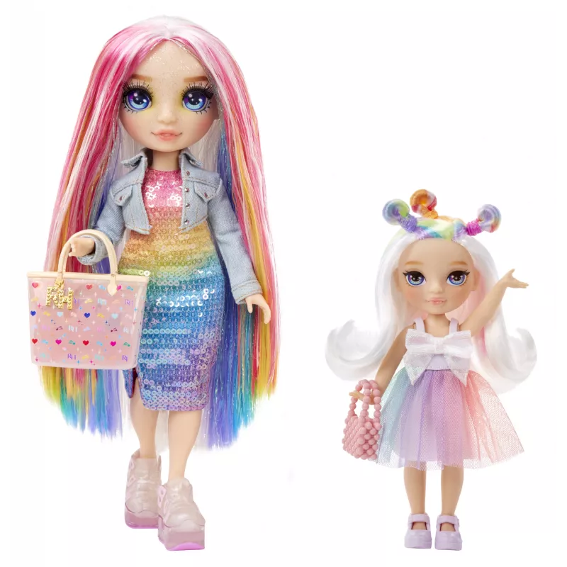 Rainbow High Littles Dolls- Opal (Rainbow), Fashion doll, Female, 4 yr(s), Boy/Girl, 13.9 mm, Multicolour