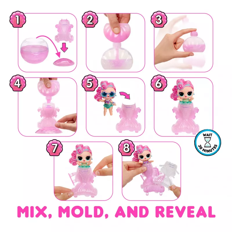 L.O.L. Surprise Mermaids Tots - Make Your Own Color Change Tails