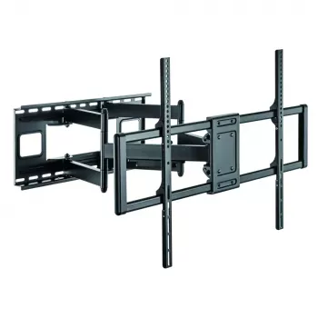 Techly Slim Wall Bracket for 60-120 inch LCD LED TV Black Maximum weight capacity 120 kg