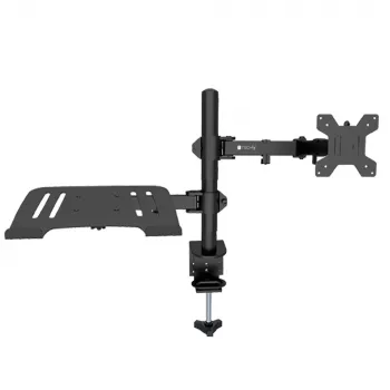 Techly ICA-LCD 174NB monitor mount / stand 81.3 cm (32 inch) Desk Black