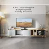 Techly ICA-LCD S07L TV mount/stand 165.1 cm (65 inch) Black