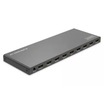 DIGITUS 1x8 HDMI Splitter. 4K/60Hz HDCP 2.3. EDID Control