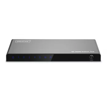 DIGITUS 5x1 HDMI Switch. 8K/60Hz (4:4:4). HDR. HDCP2.3