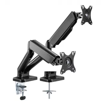 Techly ICA-LCD 462B monitor mount / stand 81.3 cm (32 inch) Desk Black