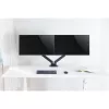 Techly ICA-LCD 462B Desk Monitor Arm, Gas Spring, 17-32 inch (43.2-81.3 cm), 9 kg, VESA 75x75/100x100, Black