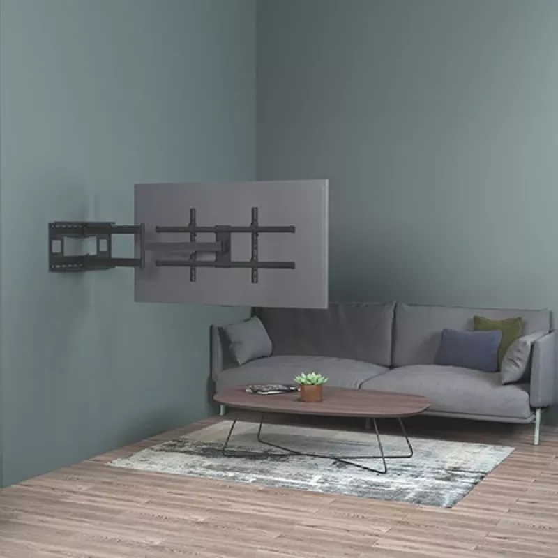 Techly ICA-PLB 490 TV mount/stand 2.03 m (80 inch) Black