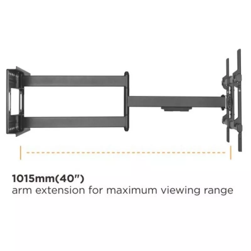 Techly ICA-PLB 490 TV mount/stand 2.03 m (80 inch) Black