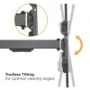 Techly ICA-PLB 490 TV mount/stand 2.03 m (80 inch) Black
