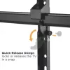 Techly ICA-PLB 490 TV mount/stand 2.03 m (80 inch) Black
