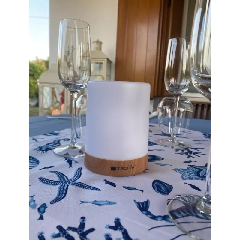 Table Lamp Techly I-LED TOUCH 1.6 W White LED Touch Control