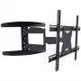 Techly 40-65 Ultra Slim Full Motion LCD TV Wall Mount Bracket Black” ICA-PLB 171L