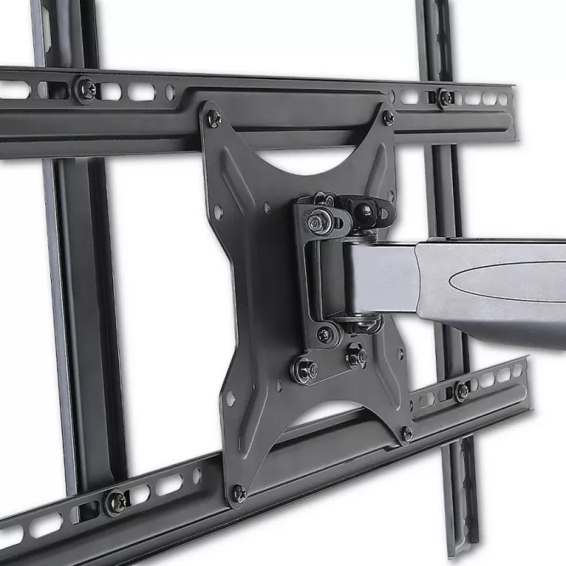 Techly 40-65 Ultra Slim Full Motion LCD TV Wall Mount Bracket Black” ICA-PLB 171L