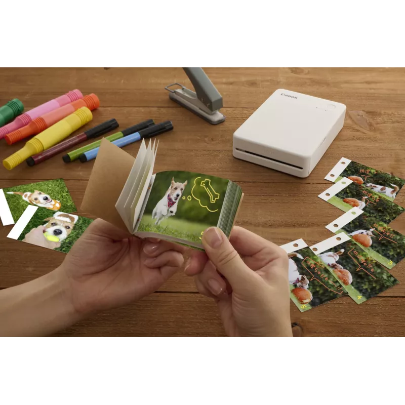 Canon SELPHY QX20 WH photo printer Dye-sublimation 287 x 287 DPI 2.8 inch x 3.3 inch (7.2x8.5cm) Wi-Fi