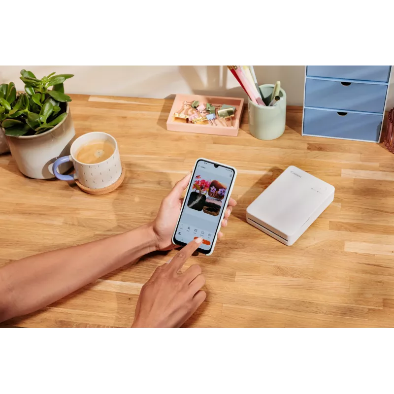 Canon SELPHY QX20 WH photo printer Dye-sublimation 287 x 287 DPI 2.8 inch x 3.3 inch (7.2x8.5cm) Wi-Fi
