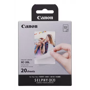 Canon XC-20L, Dye-sublimation, 5.4x8.5 cm, 20 pc(s)