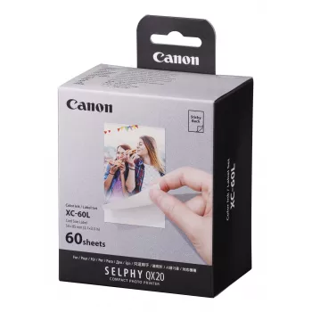 Canon XC-60L, Dye-sublimation, 5.4x8.5 cm, 60 pc(s)