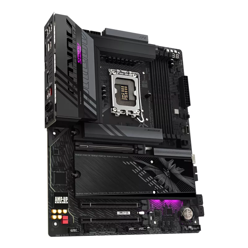 Motherboard GIGABYTE Z890 AORUS ELITE WIFI7, Intel Z890 chipset, LGA 1851, ATX, DDR5, 4x DIMM, 4x M.2, Wi‑Fi 7, 2.5Gb LAN