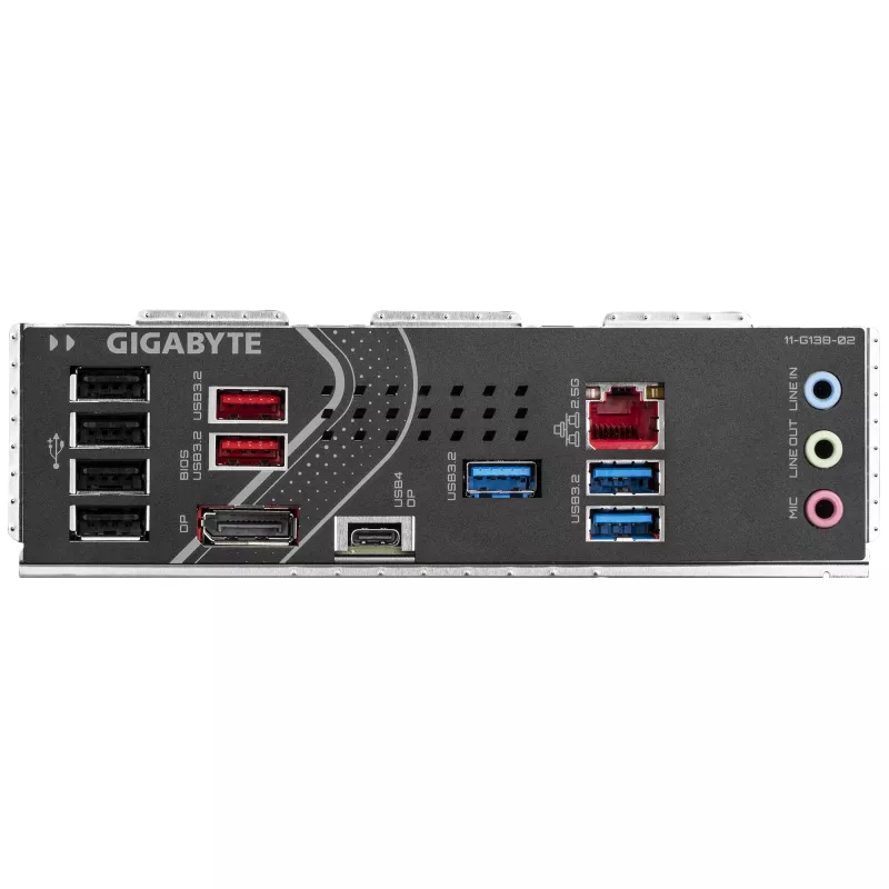 GIGABYTE Z890 EAGLE Motherboard - Supports Intel Core Ultra (Series 2) CPUs, 14+1+2 phases VRM, up to 8800MHz DDR5 (OC), 1xPCIe 5.0 M.2 + 3xPCIe 4.0 M.2, 2.5GbE LAN, USB4