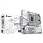 GIGABYTE Z890M AORUS ELITE WIFI7 ICE Motherboard - Supports Intel Core Ultra (Series 2) CPUs, 12+1+2 phases VRM, up to 8800MHz DDR5 (OC), 1xPCIe 5.0 + 2xPCIe 4.0, Wi-Fi 7, 2.5GbE LAN, USB 4