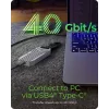 ICY BOX IB-1919M-C42 SSD enclosure Silver M.2