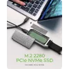 ICY BOX IB-1919M-C42 SSD enclosure Silver M.2