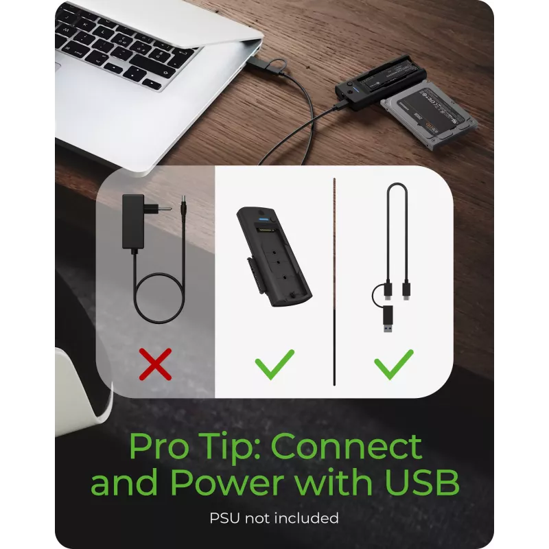 ICY BOX IB-180MS-C31 USB 3.2 Gen 2 (3.1 Gen 1) Type-C Black
