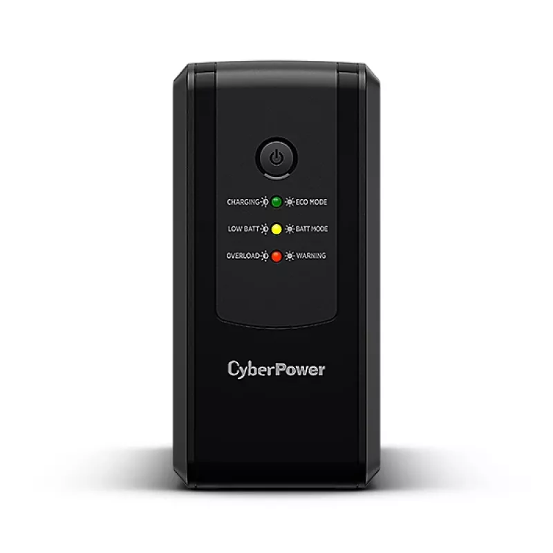 Uninterruptible Power Supply CYBERPOWER UT650EG, Line-Interactive UPS, 0.65 kVA (360 W), 3x Type E outlets, AVR, Sine waveform