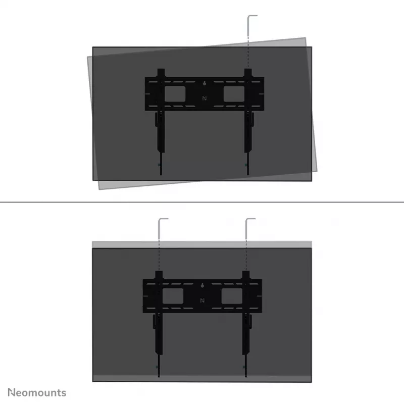 Neomounts WL30-750BL16 Heavy duty wall mount 42-86 inch - fixed - lockable - fast installation - TÜV