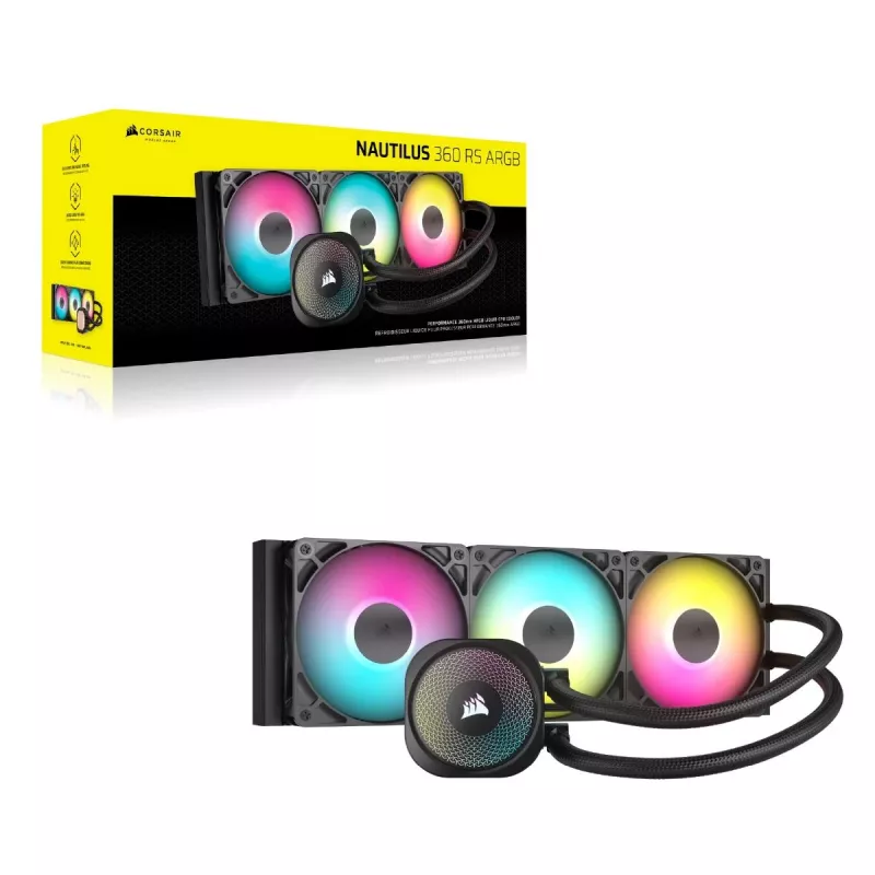 CORSAIR CPU Cooler - Nautilus 360 Rs ArGB Liquid Cooler