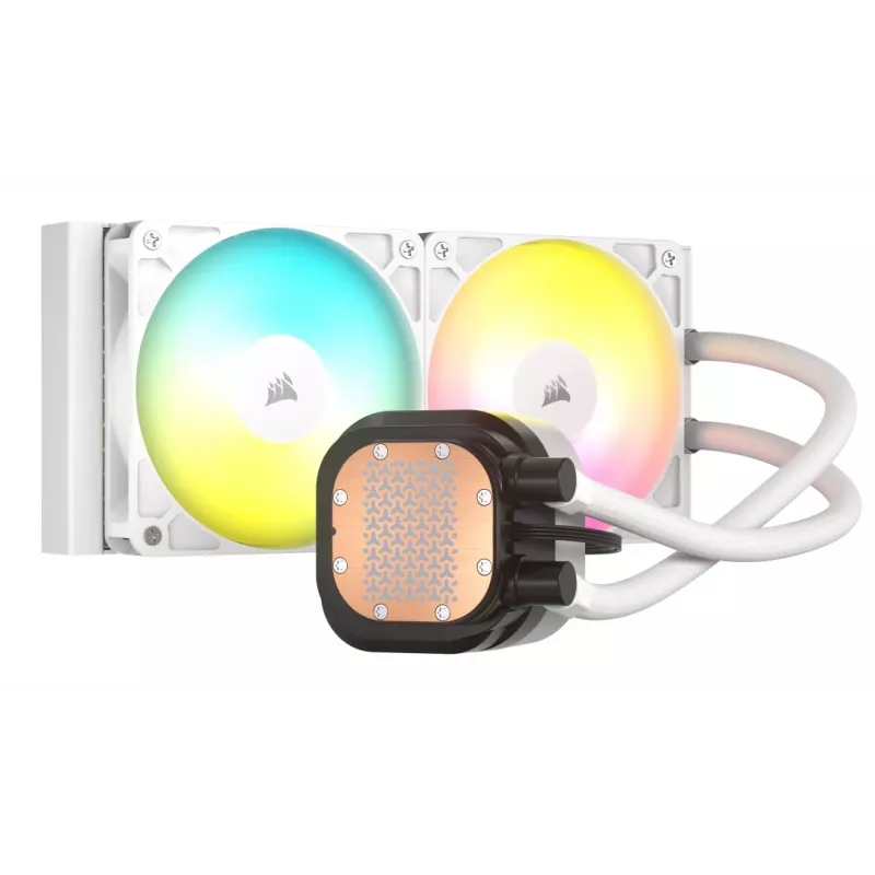 CORSAIR Nautilus 240 Rs ArGB Liquid Processor All-in-one Liquid Cooler Whit