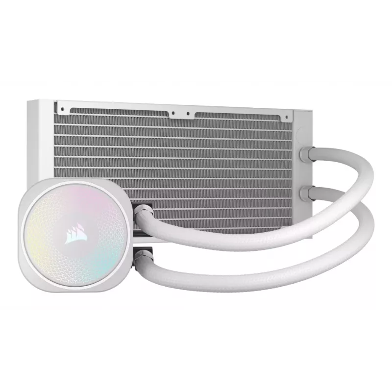 CORSAIR Nautilus 240 Rs ArGB Liquid Processor All-in-one Liquid Cooler Whit