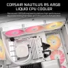 CORSAIR Nautilus 240 Rs ArGB Liquid Processor All-in-one Liquid Cooler Whit