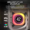 All-in-one liquid cooler Corsair iCUE LINK TITAN 240 RX LCD 12 cm White