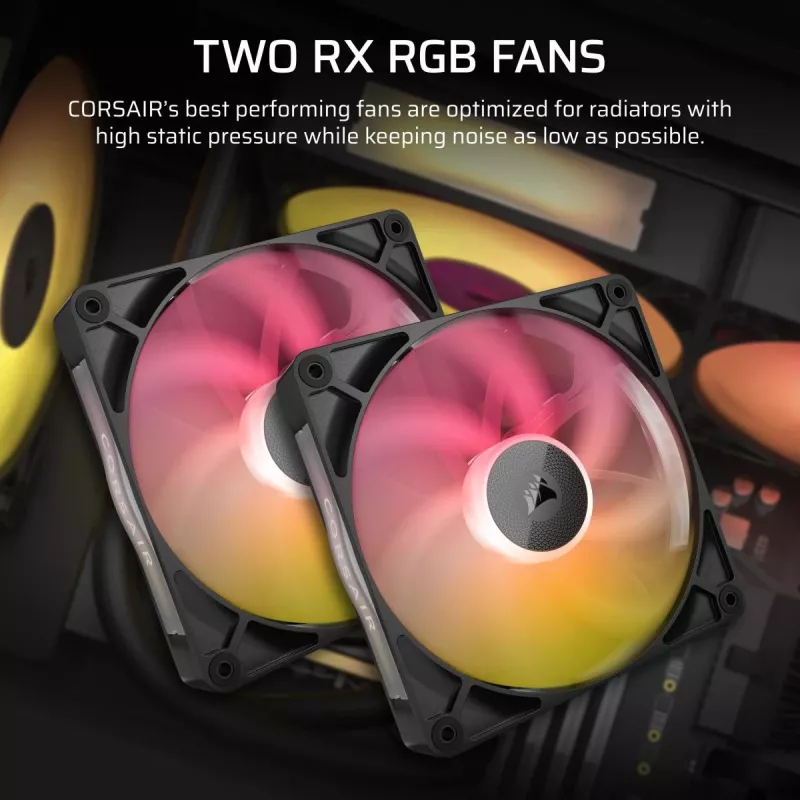 CORSAIR CPU Cooler - Icue Link Titan 280 Rx RGB Aio Liquid Cooler